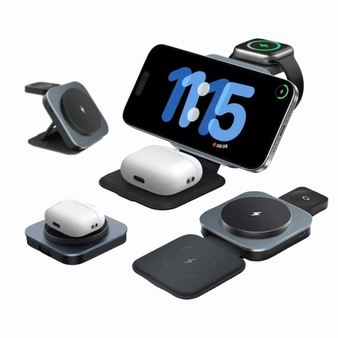 3-in-1 Foldable Wireless Charging Station