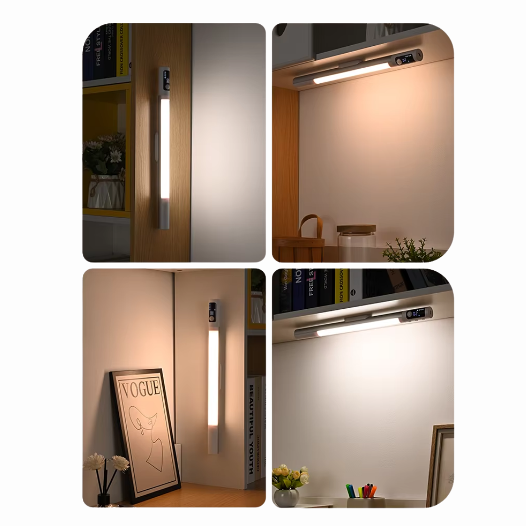 LED lamp with motion detector
