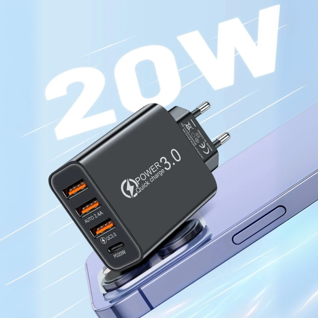 4 in 1 Multiport USB Charger
