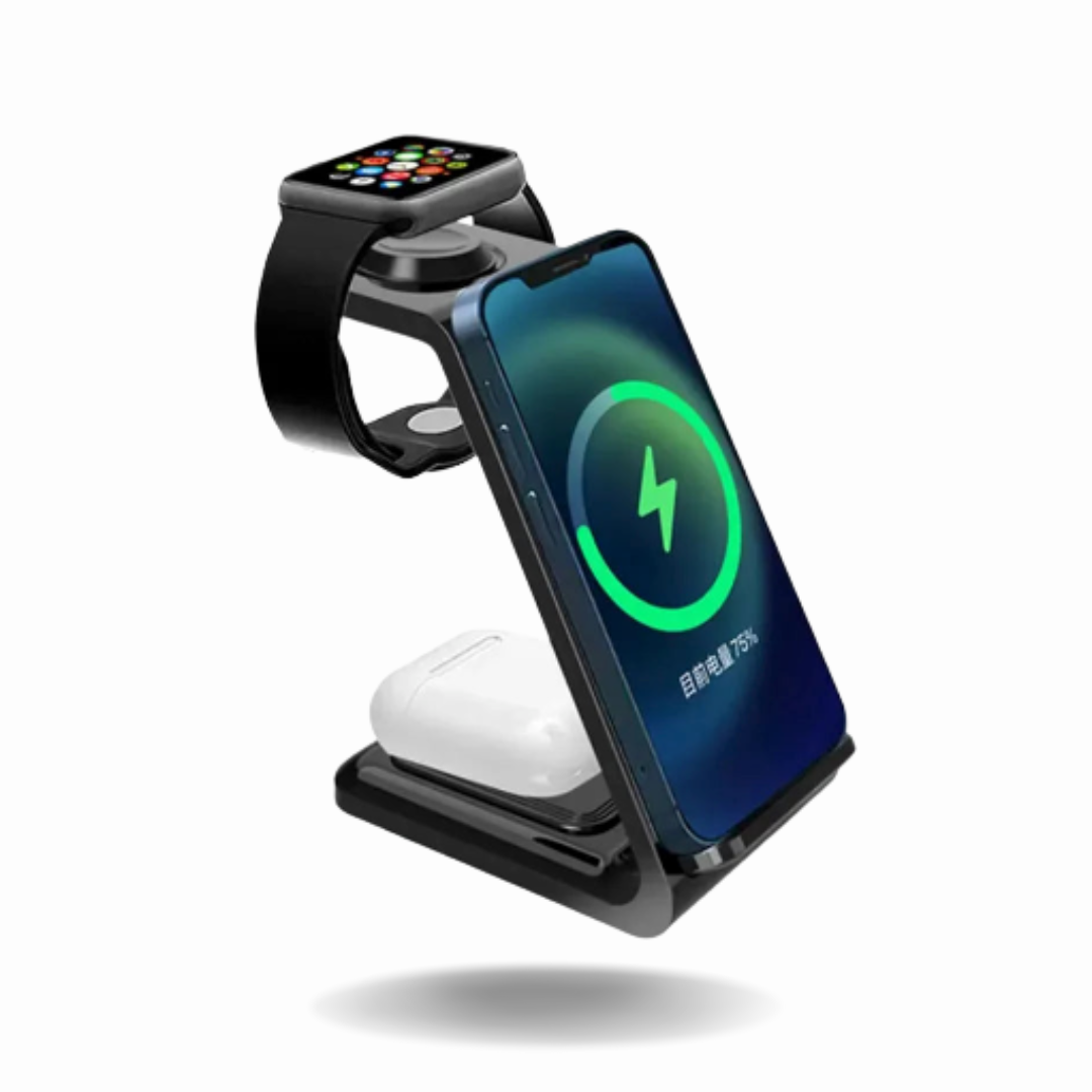 Universal 3-in-1 Wireless Charging Station
