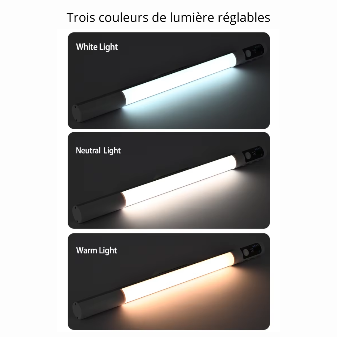 LED lamp with motion detector