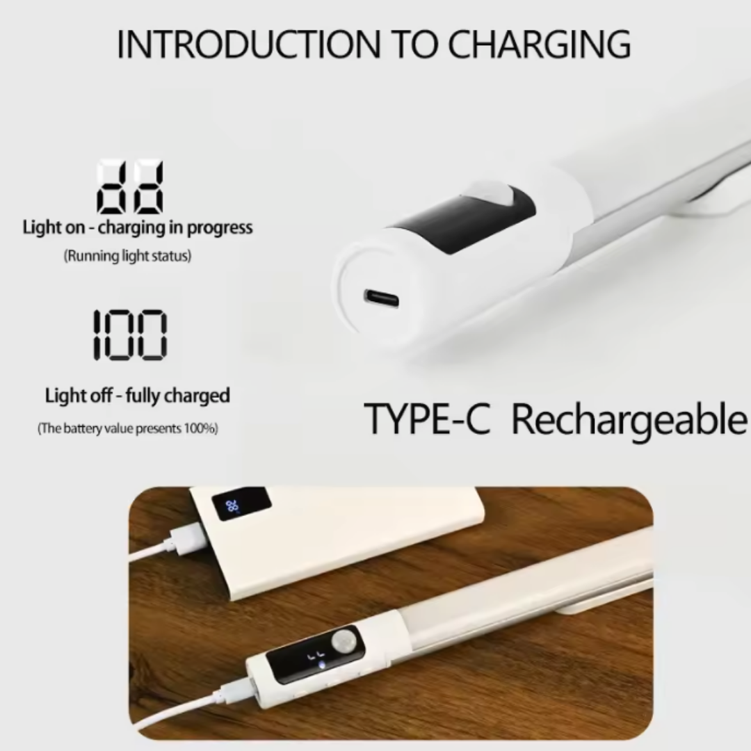 LED lamp with motion detector
