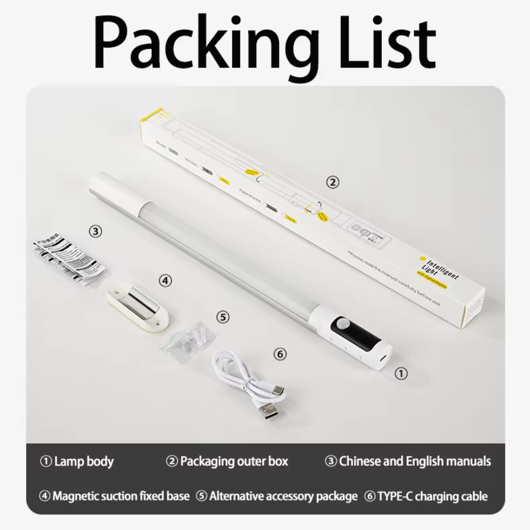 LED lamp with motion detector