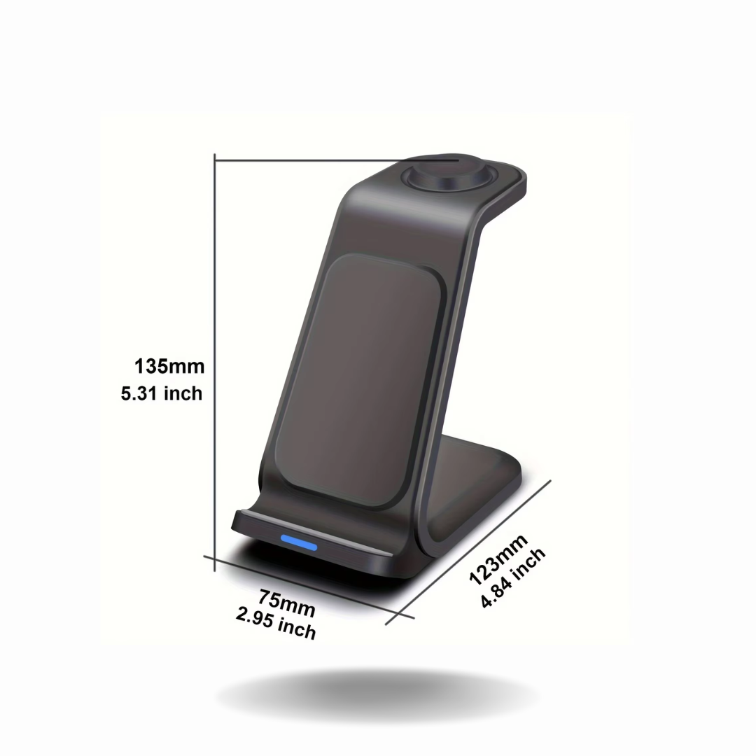 Universal 3-in-1 Wireless Charging Station