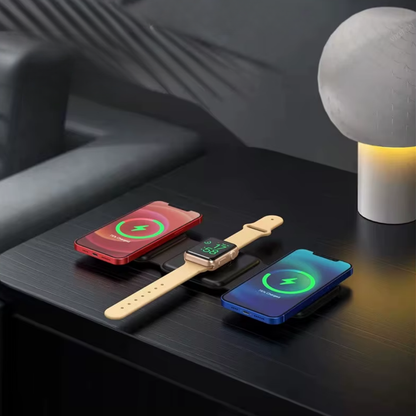 3-in-1 induction charger