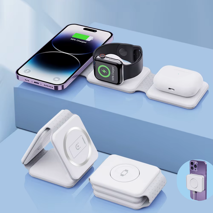 3-in-1 induction charger
