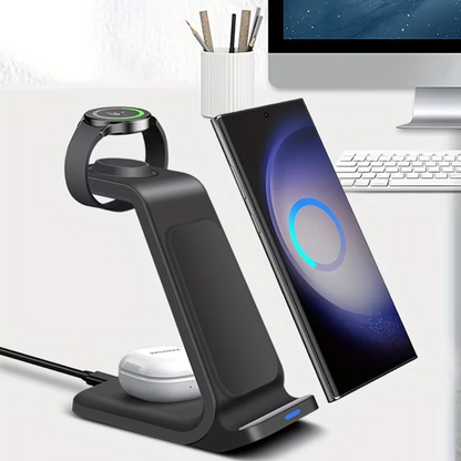 Universal 3-in-1 Wireless Charging Station