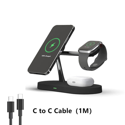 5-in-1 Induction Charger with LED Light