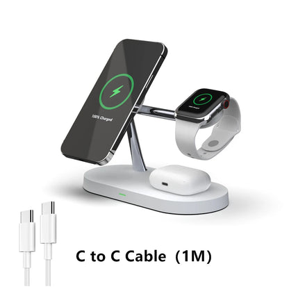 5-in-1 Induction Charger with LED Light