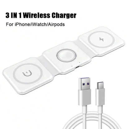 3-in-1 induction charger